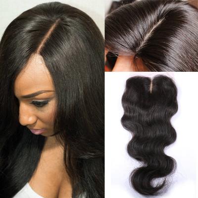  virgin unprocessed hair body wave 5x5 6x6 silk base closure