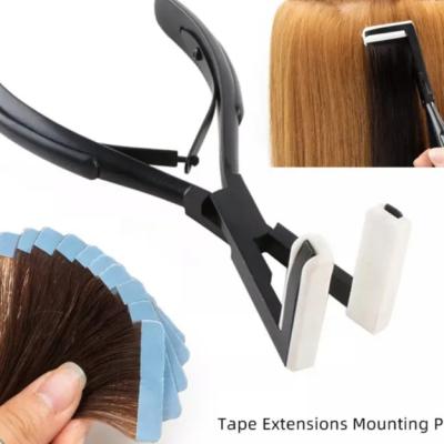 Tape in Hair Extensions Plier Sealing Pliers Tool Tape in Hair Accessories Flat Pliers Stainless Steel Spring for Commercial