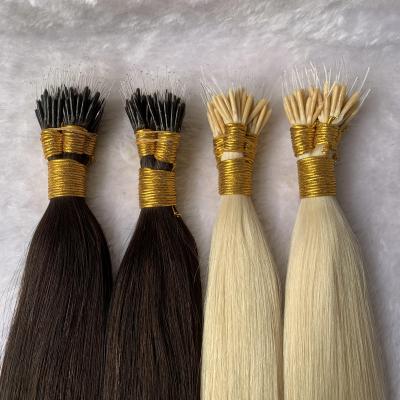 Wholesale Cuticle Aligned Keratin Plastic Tip Human Hair Extensions